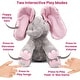 preview thumbnail 5 of 7, Kaia Elephant Animated Plush Singing Elephant with Peek-a-boo Interactive Feature by Dimple