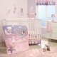 preview thumbnail 9 of 7, Bedtime Originals Tiny Dancer Pink Ballet Soft Fleece Bunny Applique Baby Blanket
