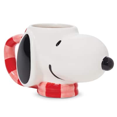 Peanuts Snoopy Mug with Holiday Gift Box - 10.100 x 6.000 x 5.750