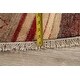 preview thumbnail 13 of 13, Striped Gabbeh Kashkoli Area Rug Wool Handmade Oriental Carpet - 7'9" x 8'2" Round