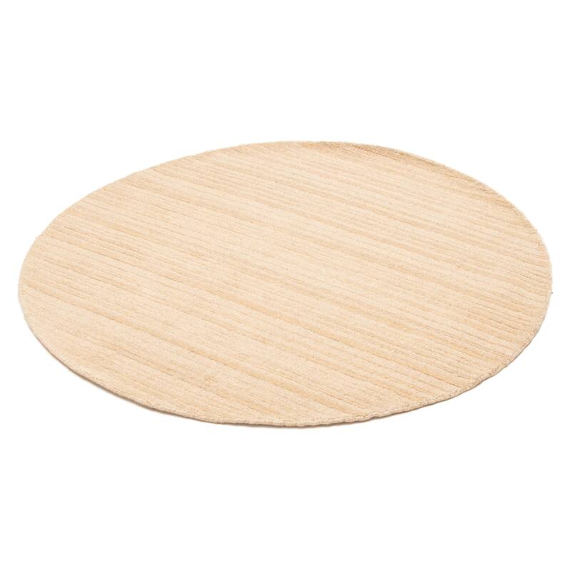 Kashkuli Gabbeh Brown Rug 5'3" x 5'3" - 5'3 x 5'3