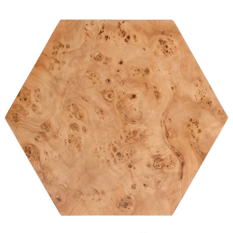 Billie Burl Hexagon Side Table