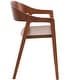 preview thumbnail 50 of 53, Rivo Mid-Century Modern Solid Oak Wood Accent Dining Chair with Open Back for Dining Room, Living Room and Kitchen