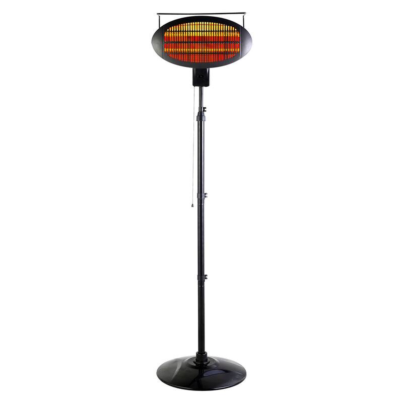 Outdoor Floor Standing Infrared Patio Heater with Remote On Sale