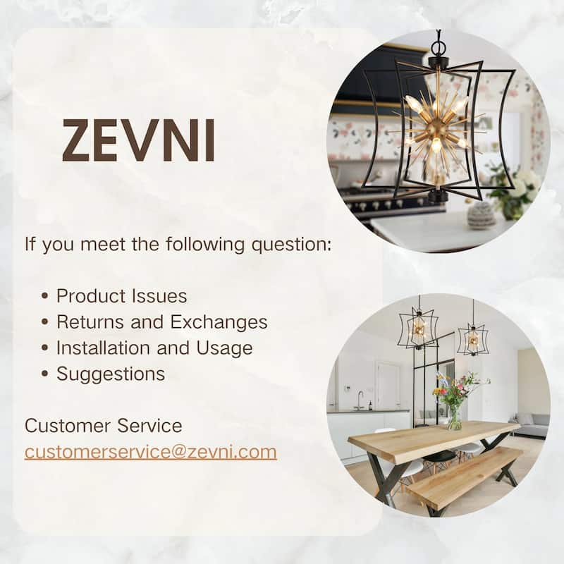 Modern Farmhouse Black Gold 20.5" D Chandelier Sputnik Starburst Pendant Light for Dining Room