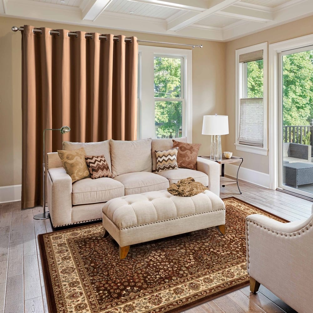 Superior Astral Traditional Oriental Medallion Area Rug