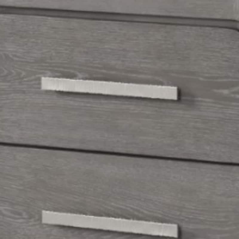 Thorne Nightstand, 2 Drawers with Top Felt Lining, Warm Gray, 27 Inch