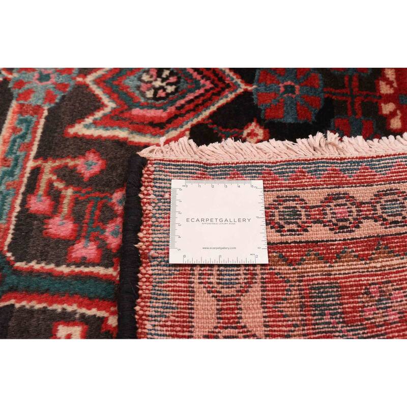 ECARPETGALLERY Hand-knotted Andelz Navy Wool Rug - 3'10 x 10'1