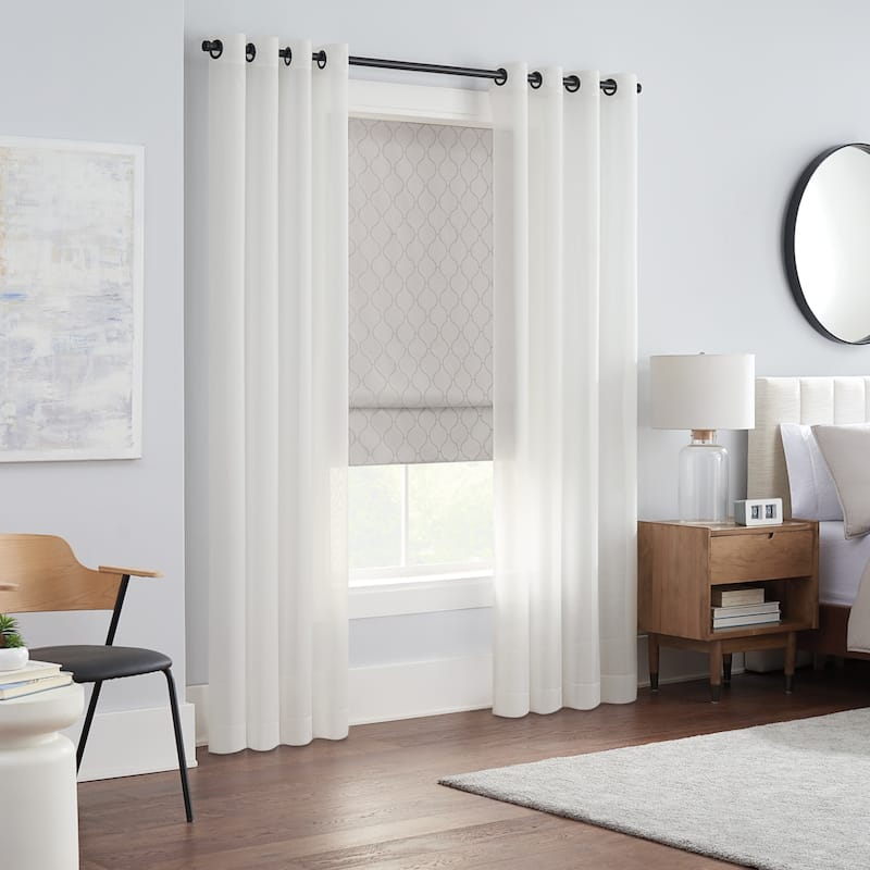 Eclipse Darien Ogee 100% Total Blackout Cordless Roman Shade