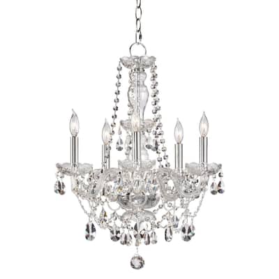 Quorum International 630-5-5 Bohemian Katerina 5 Light 17" Wide