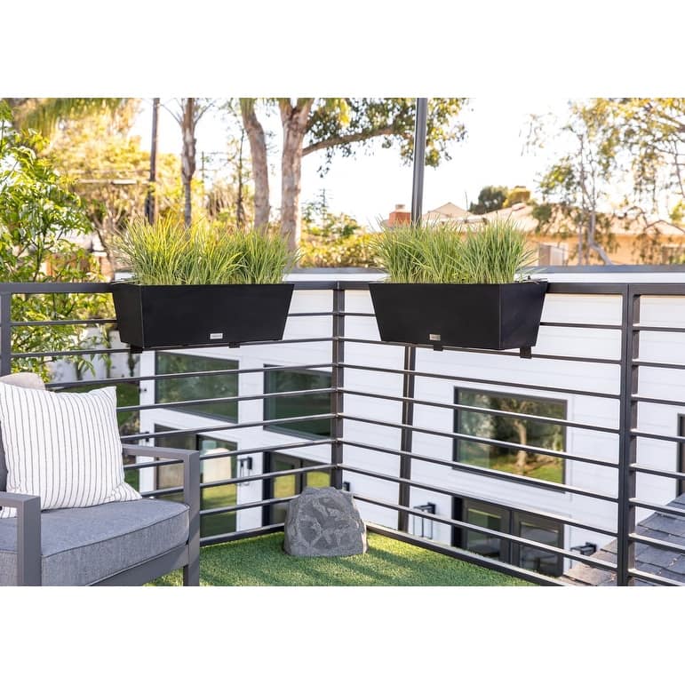 Pure Series Railing Window Box Planter