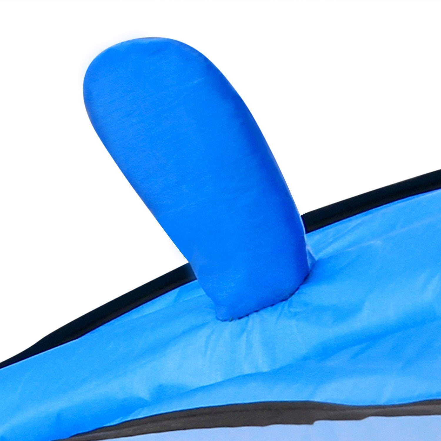 3D Kite Huge Frameless Soft Parafoil Giant Dolphin Blue