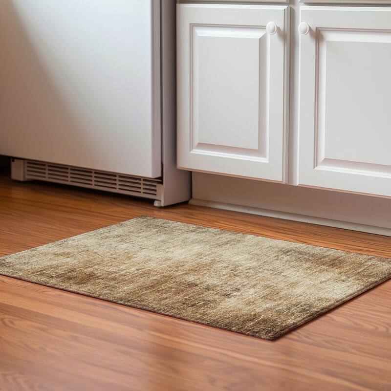 Premium Washable Super Soft Mayfield Rug - Beige - 1'8" x 2'6"