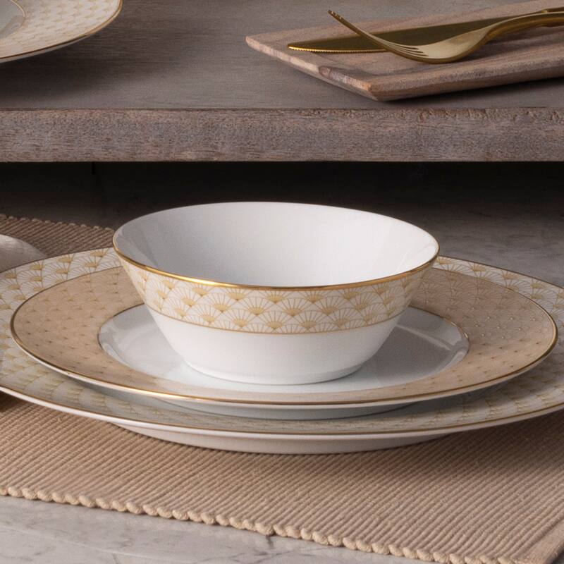 Trocadero Gold Set Of 4 Fruit Bowls, 5", 9 oz.