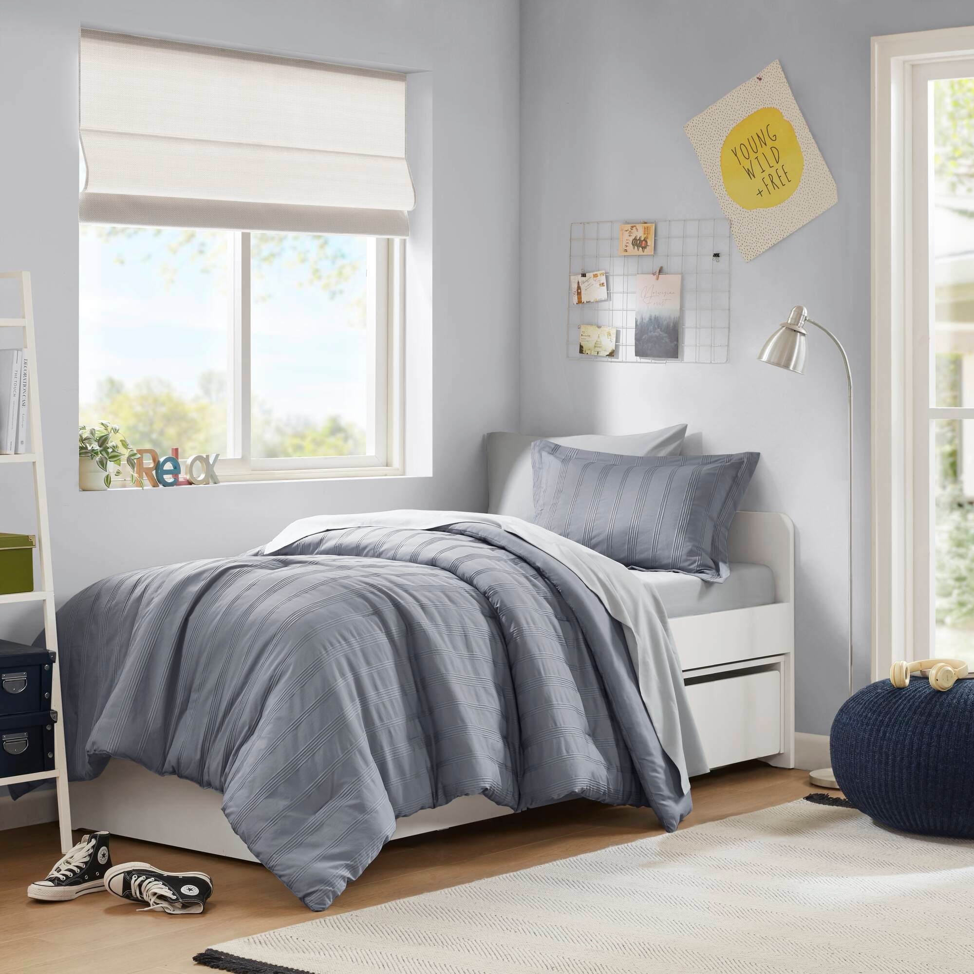 Chelsea Square Logan Woven Striped Comforter Set