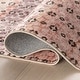 preview thumbnail 7 of 5, Padma Lakshmi Feline Dotted Stripe Washable Area Rug