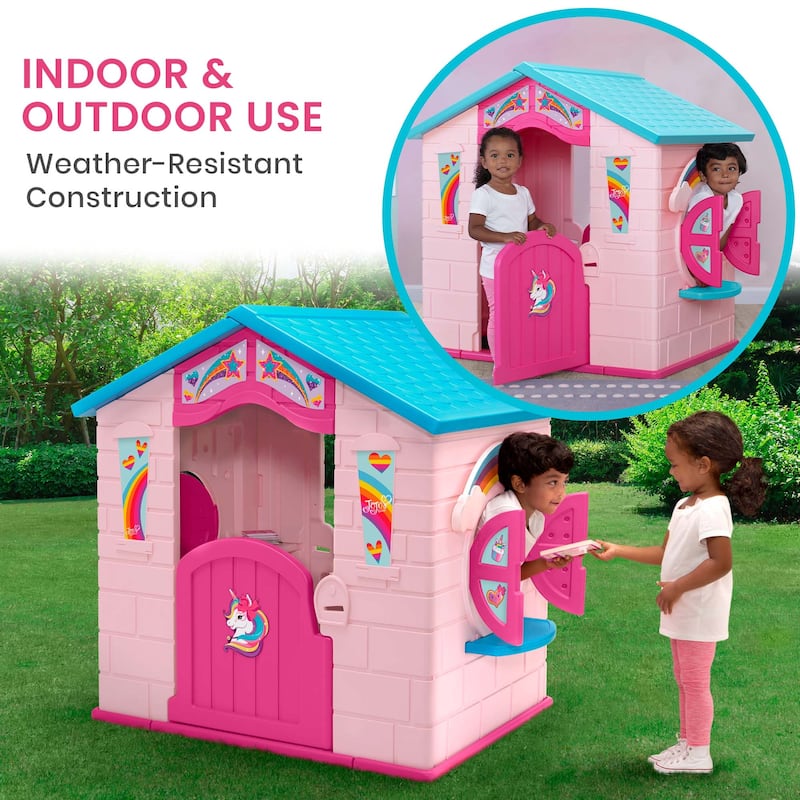 Rainbow Unicorn Playhouse - N/A