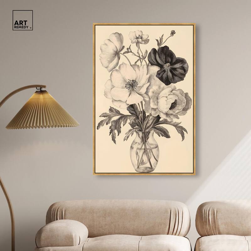 Herbarium's Hush II Canvas by Art Remedy