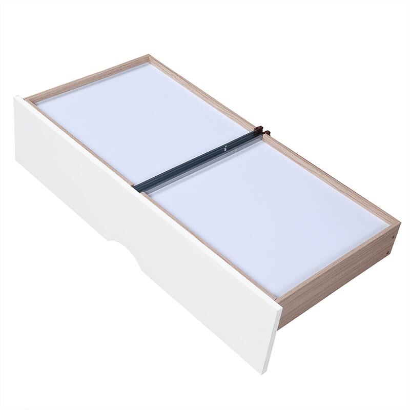 Extendable Bed Daybed with Two Drawers