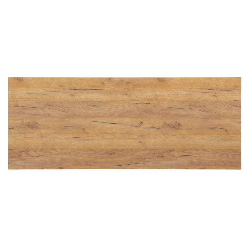 Golden Oak Computer Desk