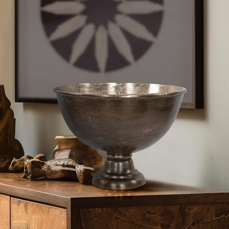 Golden Ore Large Champagne Serving Bowl