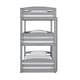 preview thumbnail 14 of 18, Avenue Greene Nola Triple Twin Wood Bunk Bed