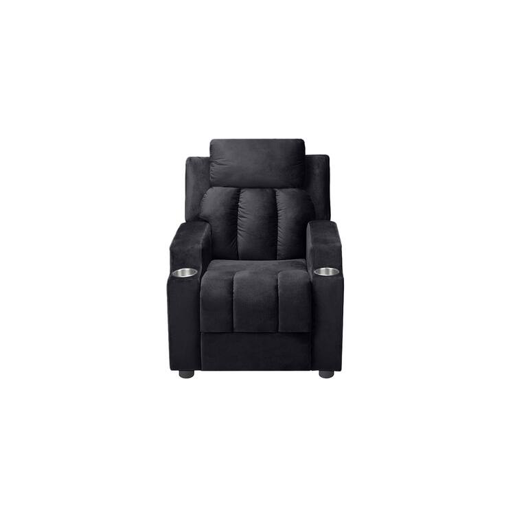 Magic Seats for Superheroes & Princesses, Super Deluxe Kids Recliner with Footrest, Headrest, 2 Cup Holders