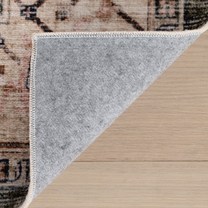 Nuloom Karensa Medallion Washable Rug