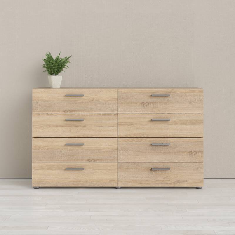Porch & Den Angus Space-saving 8-Drawer Double Dresser