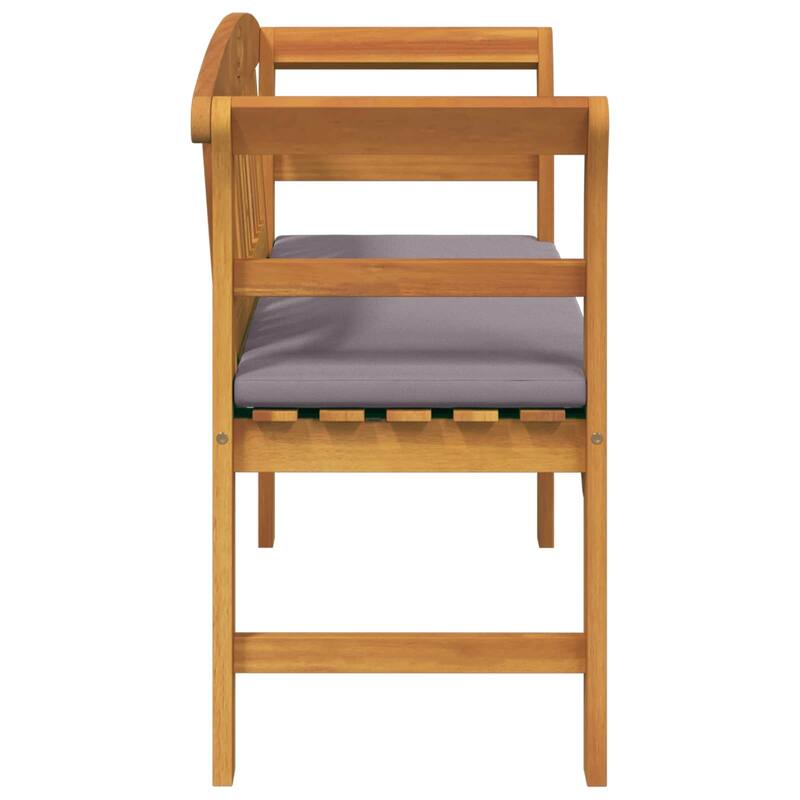 vidaXL Rose Bench Natural in Solid Acacia Wood