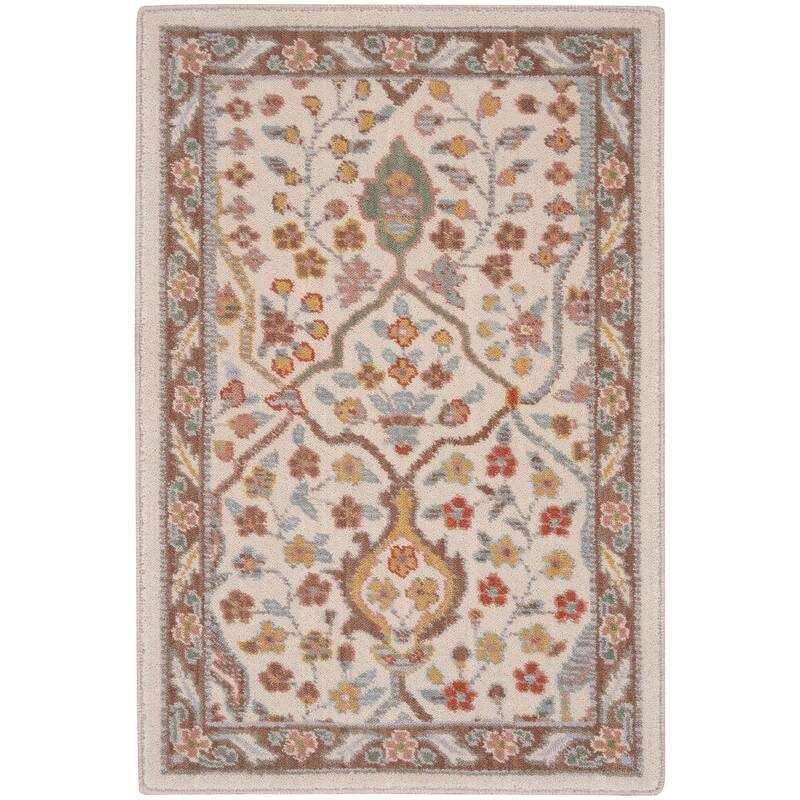 Nourison Parisa Traditional Persian Floral Area Rug