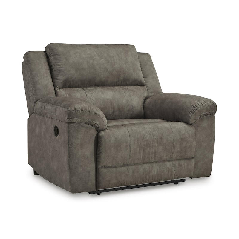 Signature Design by Ashley Laresview Brown Oversized Recliner - Brown