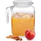 preview thumbnail 1 of 5, Bormioli Rocco Frigoverre Classic Jug with White Lid - 67.75 oz. 67.75 oz.