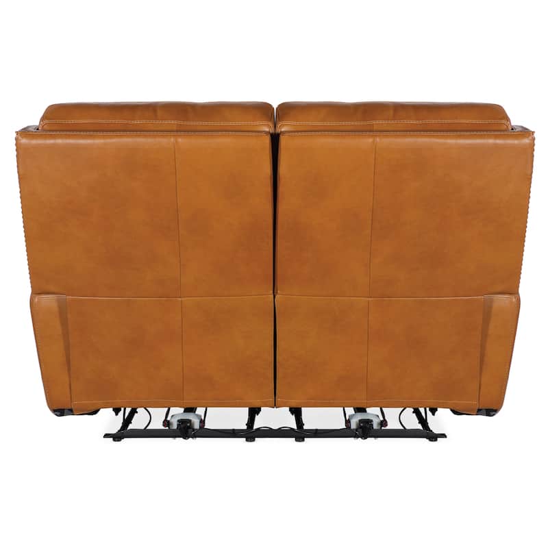 Hooker Furniture SS704-RUTHE-POWER-LOVESEAT Ruthe 59" Wide Leather