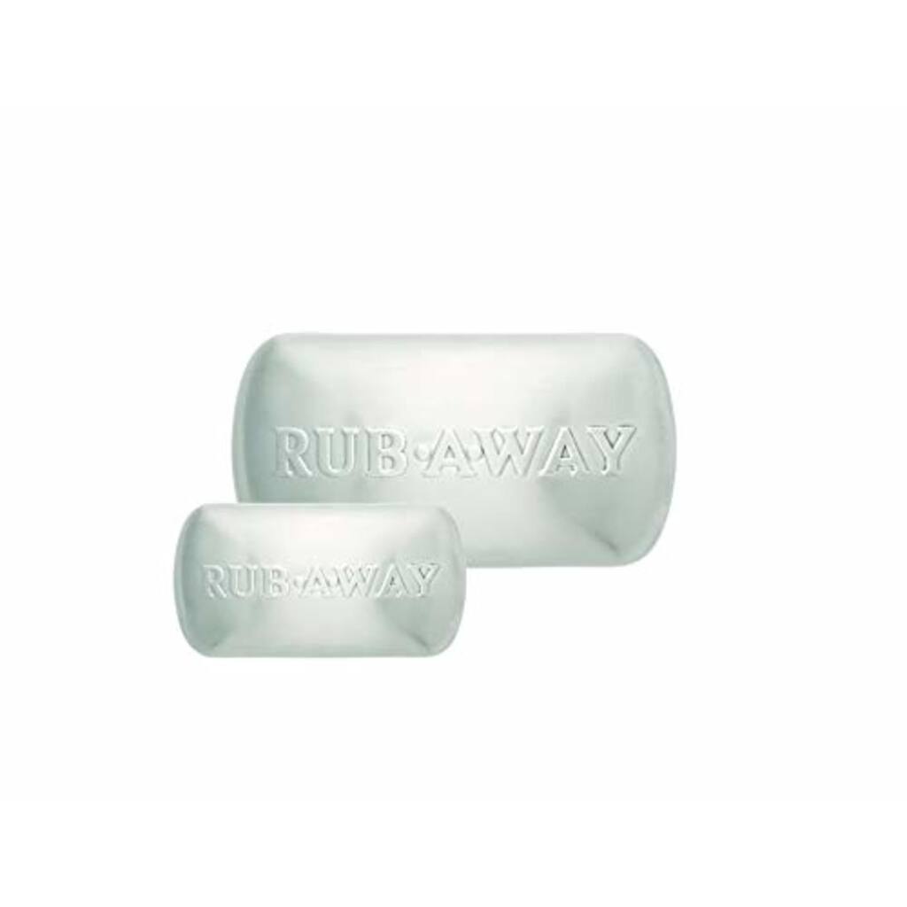 Amco Set of 2 Rub a Way Bars - Silver - Mini and Original
