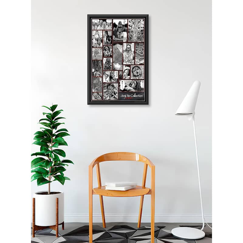 Junji Ito - Collection of the Macabre Framed Art Poster - 24 x 36 Inch