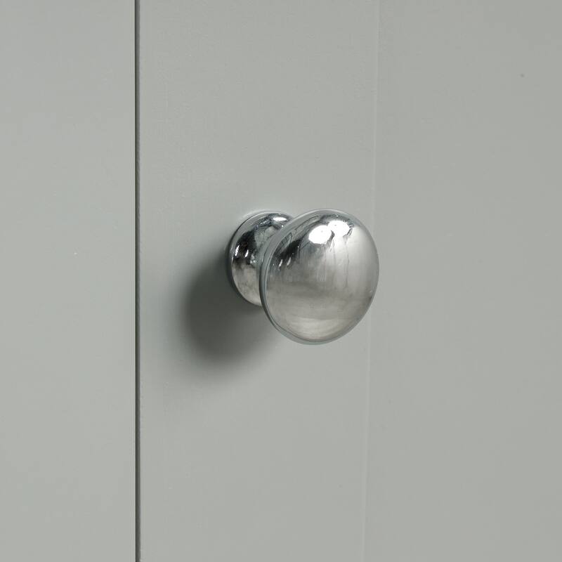 Roomfitters Tall Freestanding Bathroom Cabinet with Drawer, Adjustable Shelf and Smooth Painted MDF Finish
