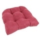 preview thumbnail 14 of 62, 19-inch U-Shaped Microsuede Chair Cushion (Set of 1, 2, or 4) Single - Bery Berry