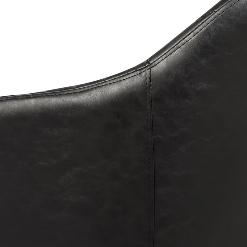 Porthos Home Madison Office Desk Chair, Tufted PU Leather Upholstery