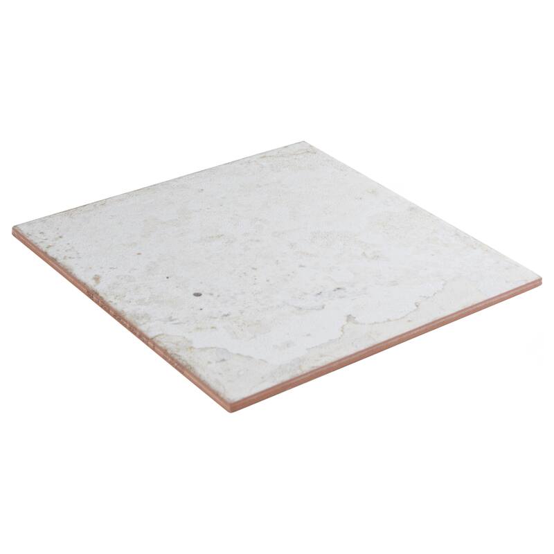 Merola Tile Aevum White 7-7/8" x 7-7/8" Ceramic Wall Tile