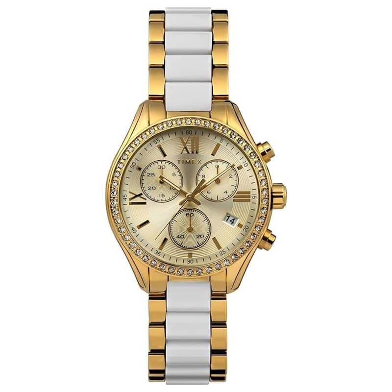 Timex Women's Classic Gold Dial Watch - TW2V74900 - One Size