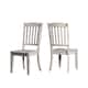 Option Antique White Chairs