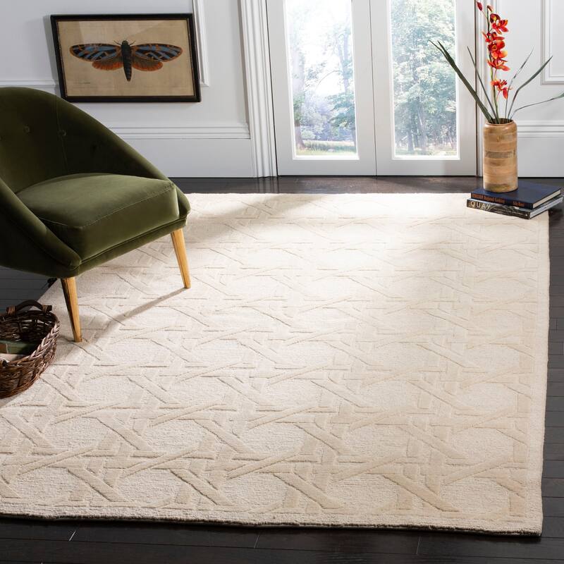 SAFAVIEH Couture Hand-knotted Salli Contemporary Wool Rug