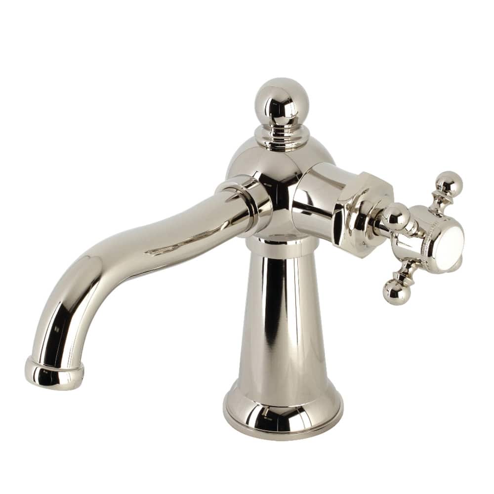 Kingston Brass Nautical Single-Handle 1-Hole Deck Mount Bathroom Faucet