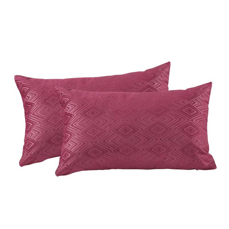 Tonopah Ikat Velvet Throw Pillow Cover Set, NO INSERT