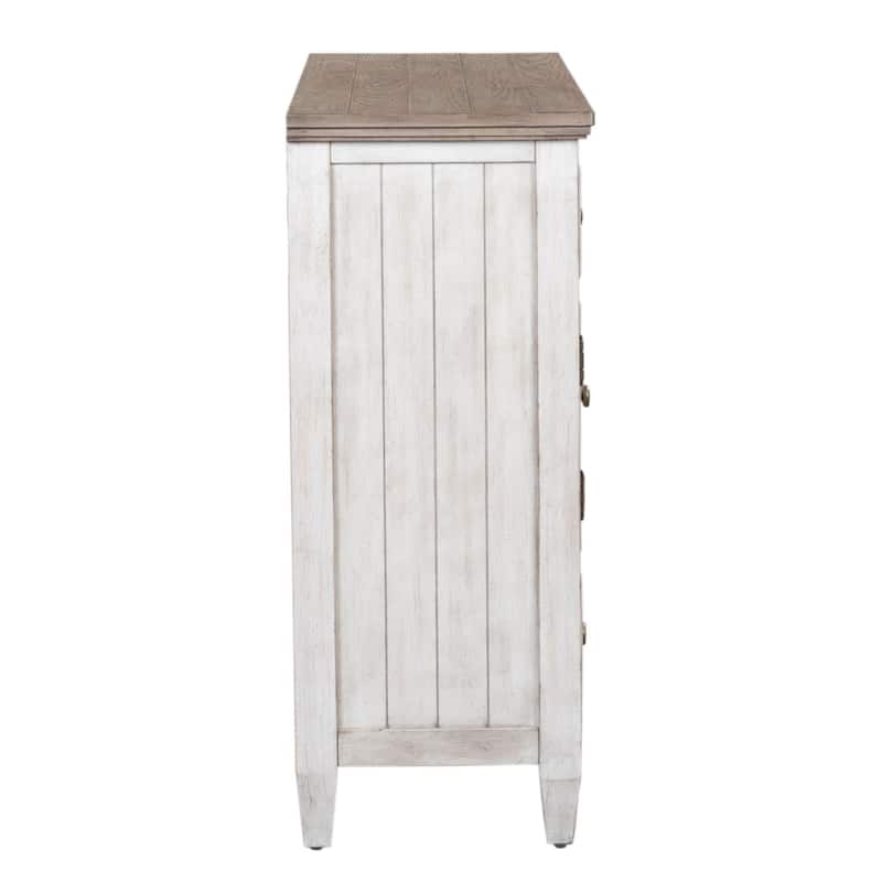 Heartland Antique White Tobacco 2 Door 6 Drawer Chesser