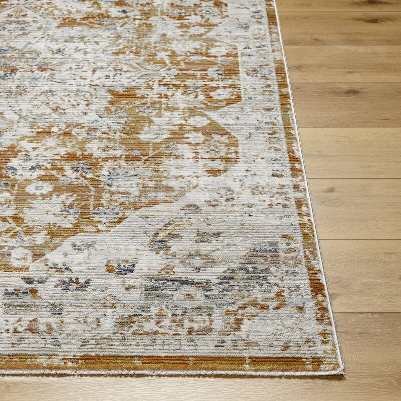 Livabliss Edmonton Classic Border Area Rug