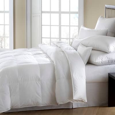 Superior Solid Comforter Reversible Microfiber Down Alternative Bedding