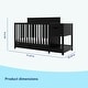 preview thumbnail 9 of 24, Graco Shiloh Convertible Crib & Changer
