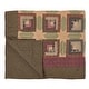 preview thumbnail 5 of 3, Tea Cabin Throw Quilted 60x50